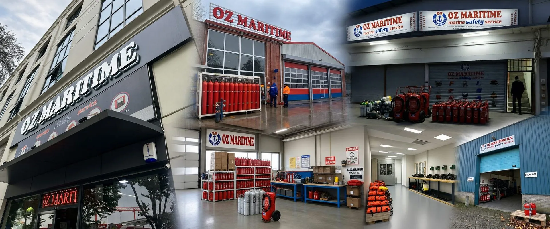 Facilities and service fleet — OZ Maritime